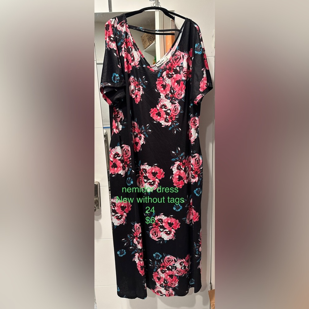 Floral dress maxi 4x